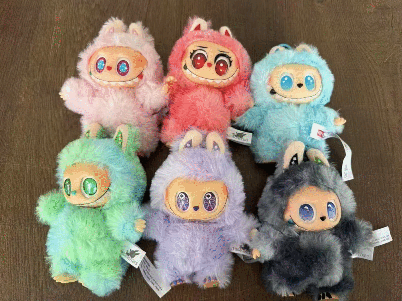 The Monsters Big Into Energy Vinyl Plush Pendant Blind Box Face Doll Action Figure Keychain Gift, New Labubu V3 Type
