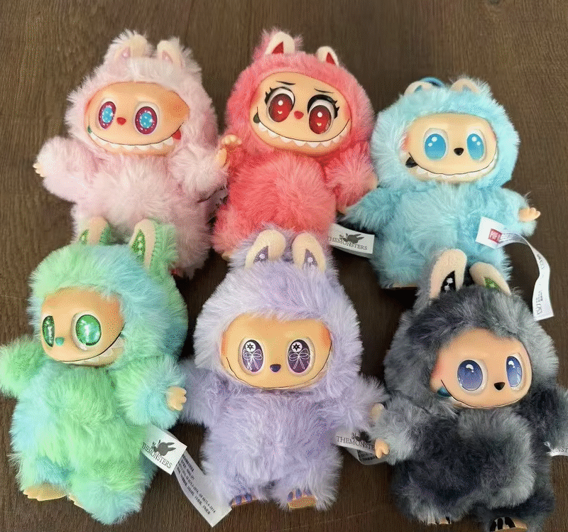 The Monsters Big Into Energy Vinyl Plush Pendant Blind Box Face Doll Action Figure Keychain Gift, New Labubu V3 Type