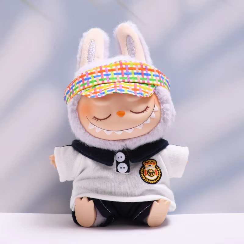 The matching Monster outfit Accessory Set shines as an inspired graduation surprise for youngsters, lacing the Labubu 15–17-centimeter collectible with understated flair - Image 4