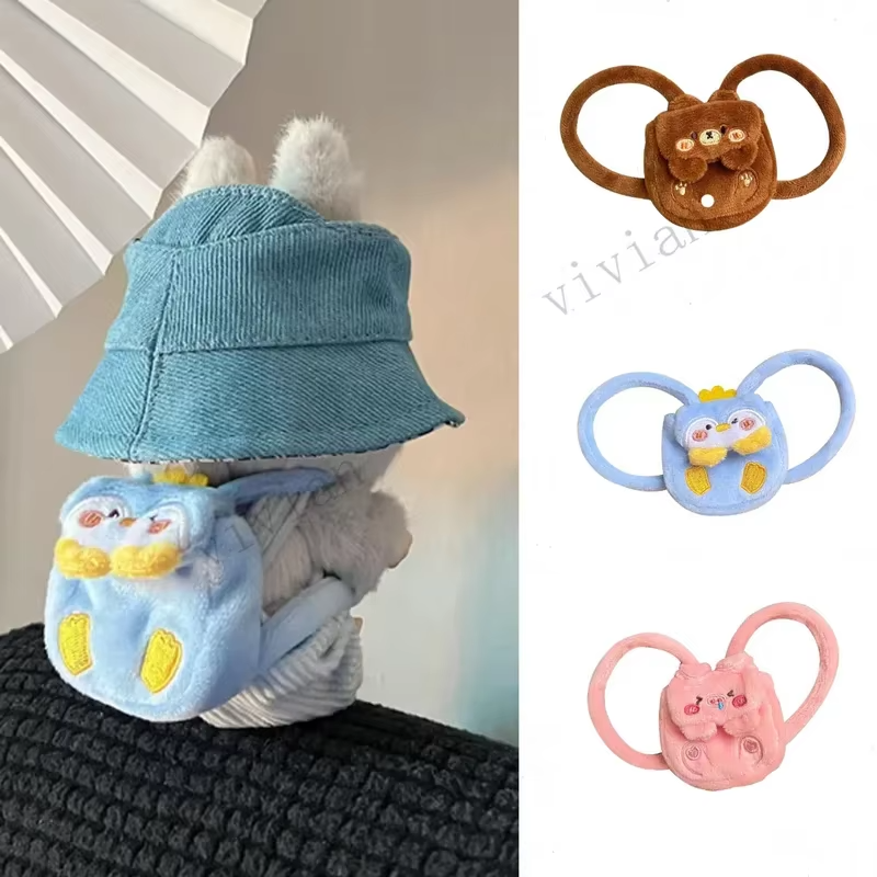 Surprise your Labubu with this delightful handmade ensemble, tailored to fit dolls measuring 15 to 17 cm