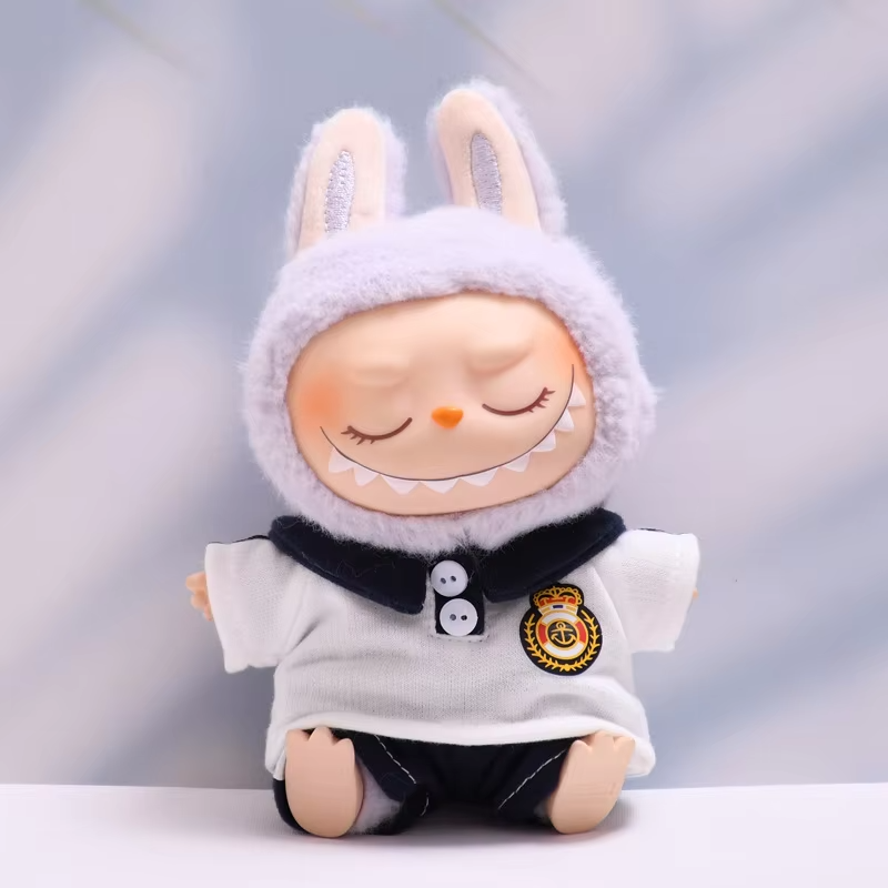 The matching Monster outfit Accessory Set shines as an inspired graduation surprise for youngsters, lacing the Labubu 15–17-centimeter collectible with understated flair - Image 5