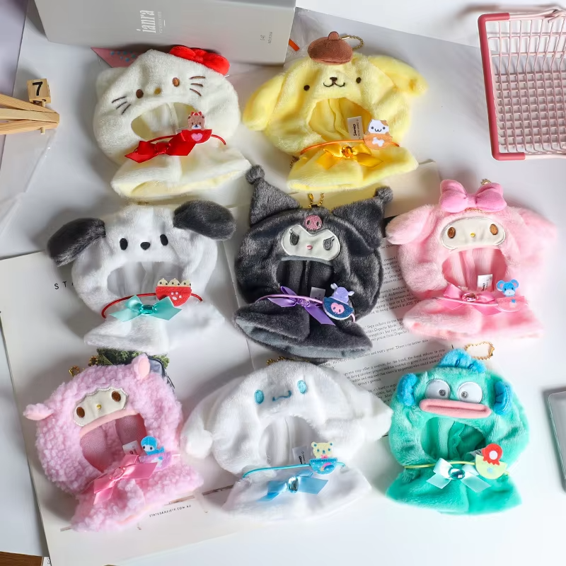 Labubu-Approved Cape Skirt Suit Set With Matching Hat and Extras for Hello Kitty Fans - Image 6