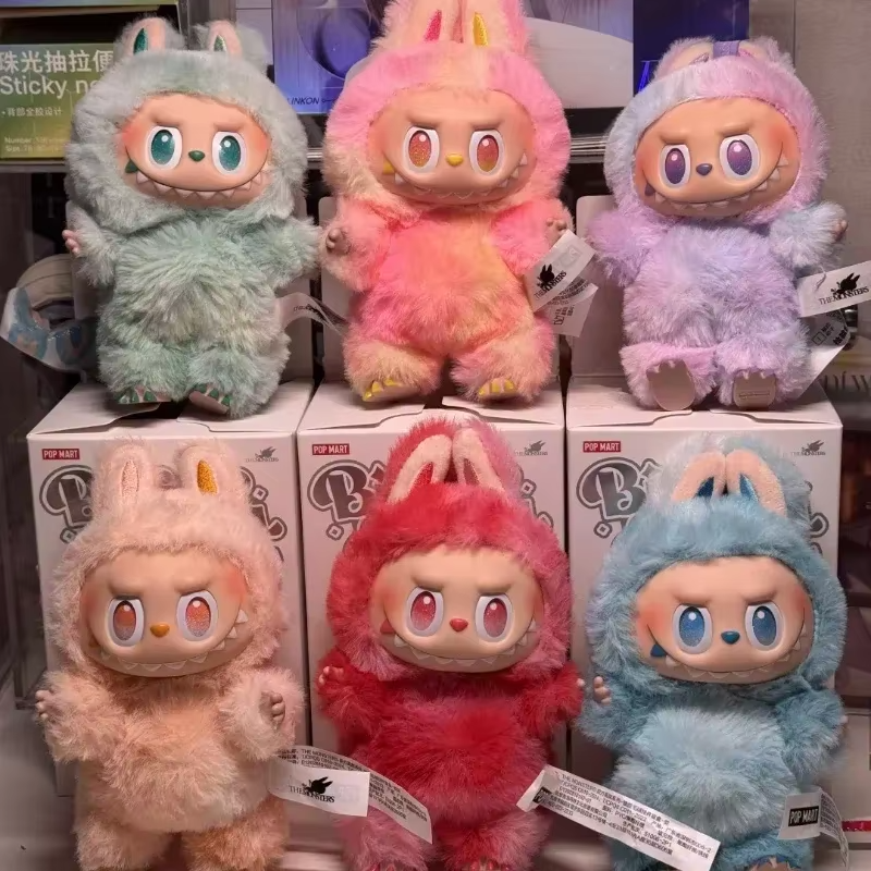 Labubu V3 Big Into Energy Blind Box Limited Edition Gift 1:1 Replica Gradient Collectible Vinyl Plush Doll Keychain - Image 5