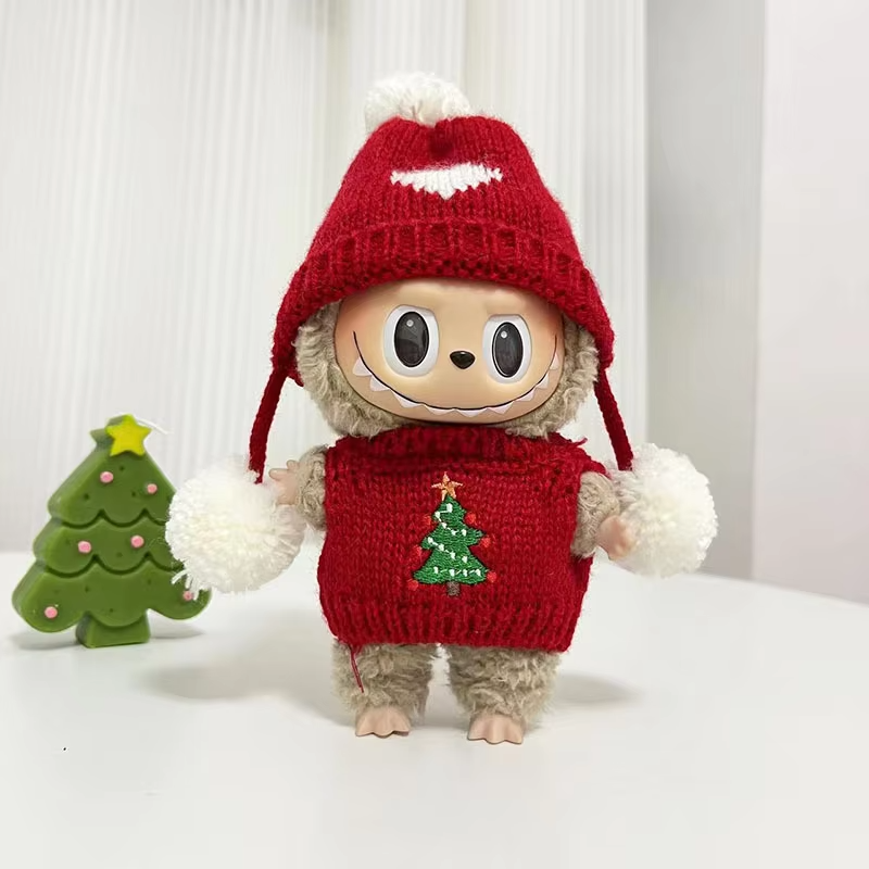 Only Clothes Labubu Infant Clothes 17cm Doll Labubu Spring/Autumn Collection. Adorable Cozy Fabric Colorful Cool Fashion Style - Image 5