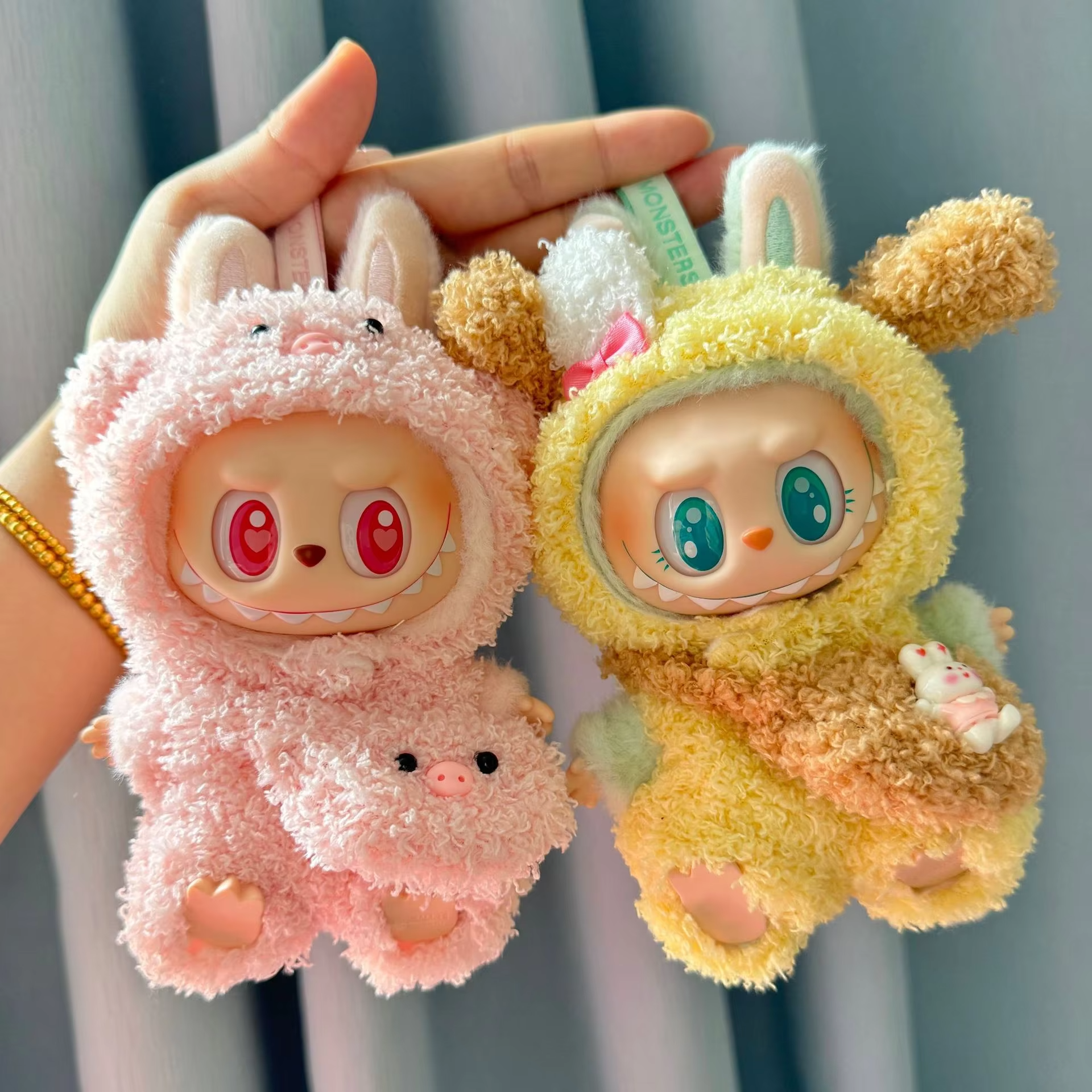 Kits for Korea Kpop Exo Labubu I II Idol Dolls Cute Little Soft Dolls Jumpsuits for Gatherings - Image 4