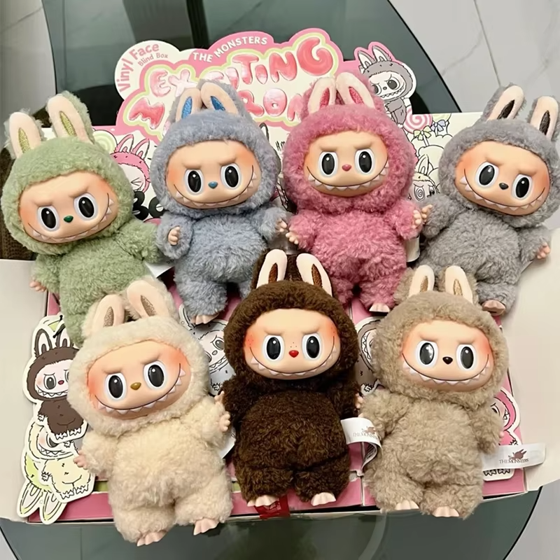 Here is a Mystery Box collection for girls featuring a toy model from Trendy Play called the Heartbeat Macaron Face Series by Alice Tienda’s Labubu collection - Image 3