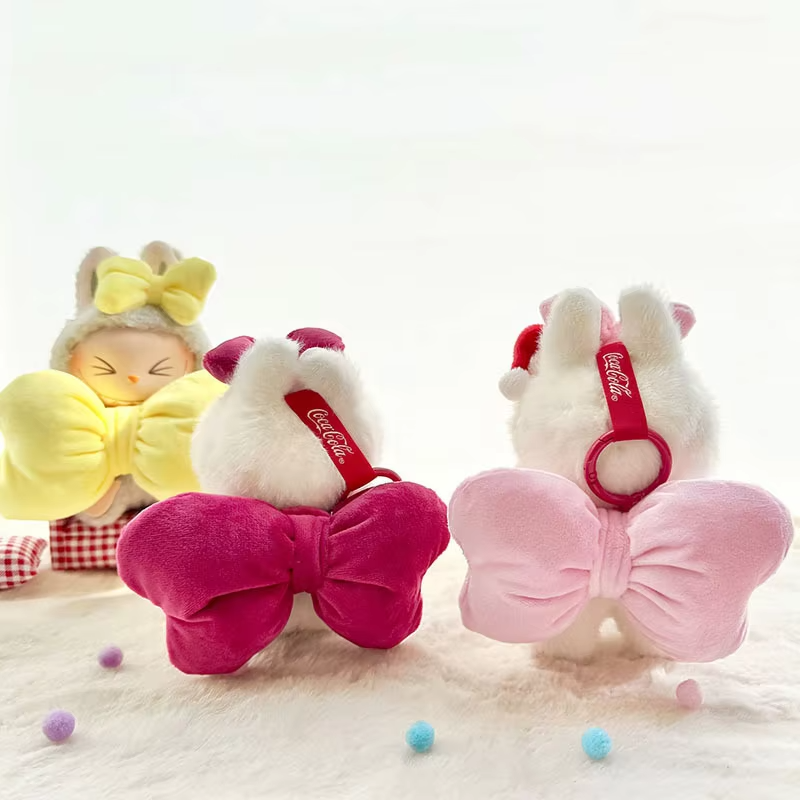 Now the Labubu 17cm Clothes II Sitting Party Idol Dolls bring life to the desk - Image 2