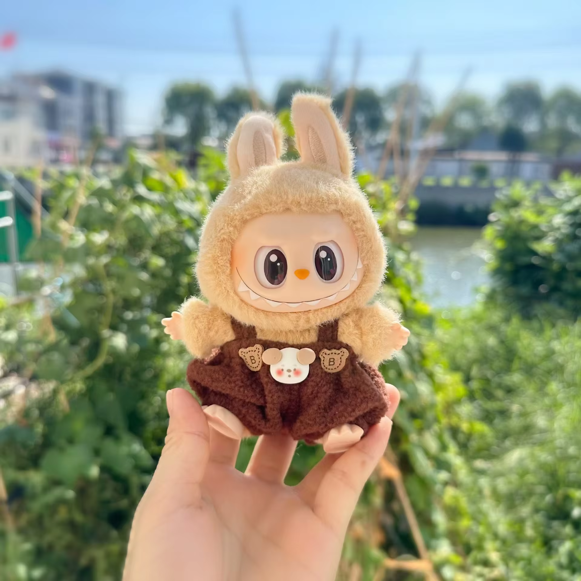 Outfit Accessories for Korea Kpop Exo Mini Plush Dolls 17cm Labubu I II Idol Dolls Sitting Party - Image 3