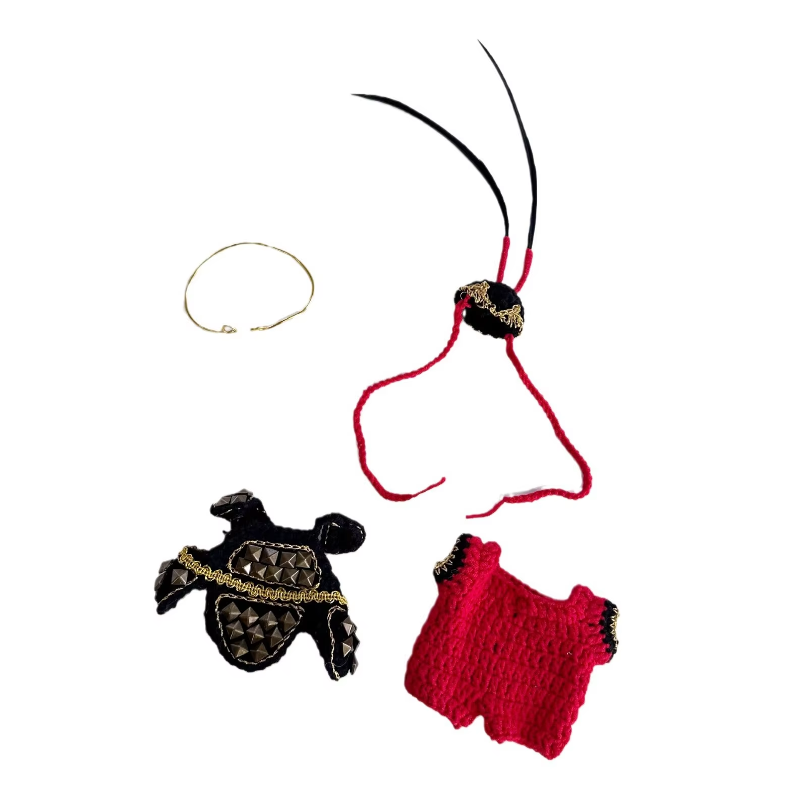 Spark some holiday spirit with the Labubu V1/V2/V3 Accessories: the 17cm Ropa Monkey King WuKong/Lion Dance Chinese New Year’s Outfit