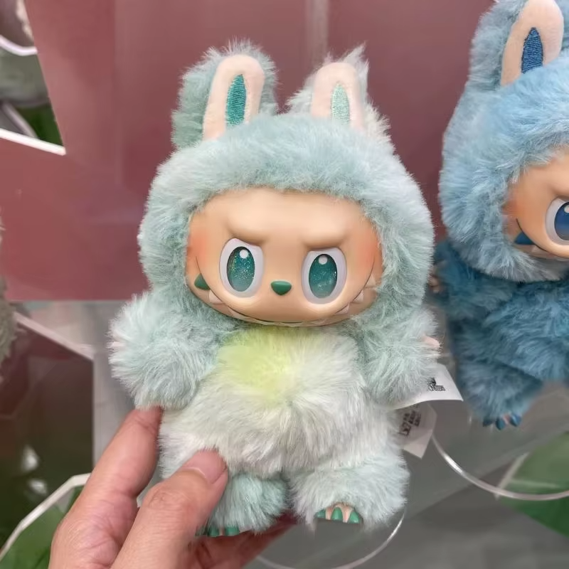 Labubu V3 Big Into Energy Blind Box Limited Edition Gift 1:1 Replica Gradient Collectible Vinyl Plush Doll Keychain