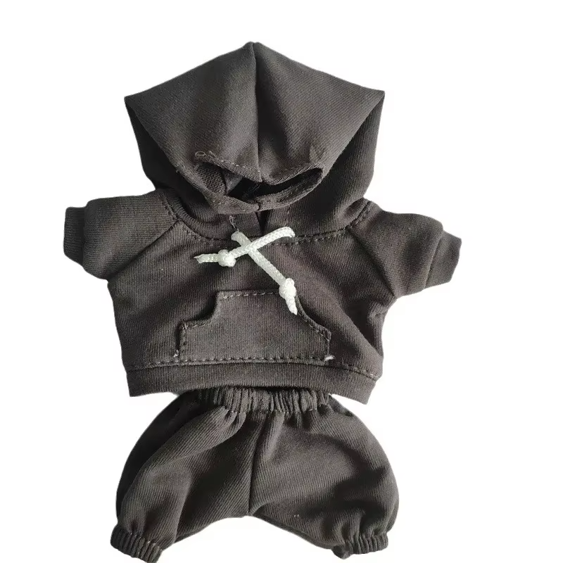Give your 17 cm Labubu a trendy twist with this hoodie-and-pants set from The Monster Costume Accessories line - Image 2