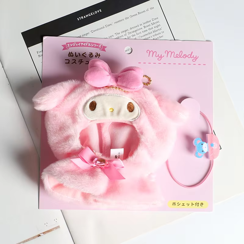 Labubu-Approved Cape Skirt Suit Set With Matching Hat and Extras for Hello Kitty Fans