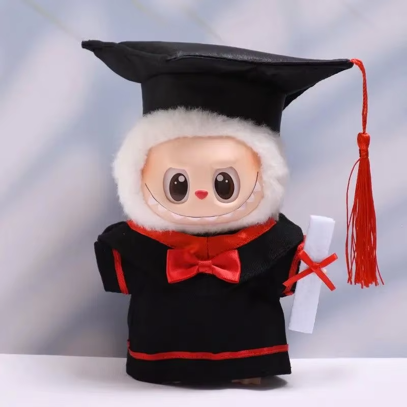 V1, V2, V3 LABUBU DOLL'S gowns of graduation robes and doll clothing sets - Image 3