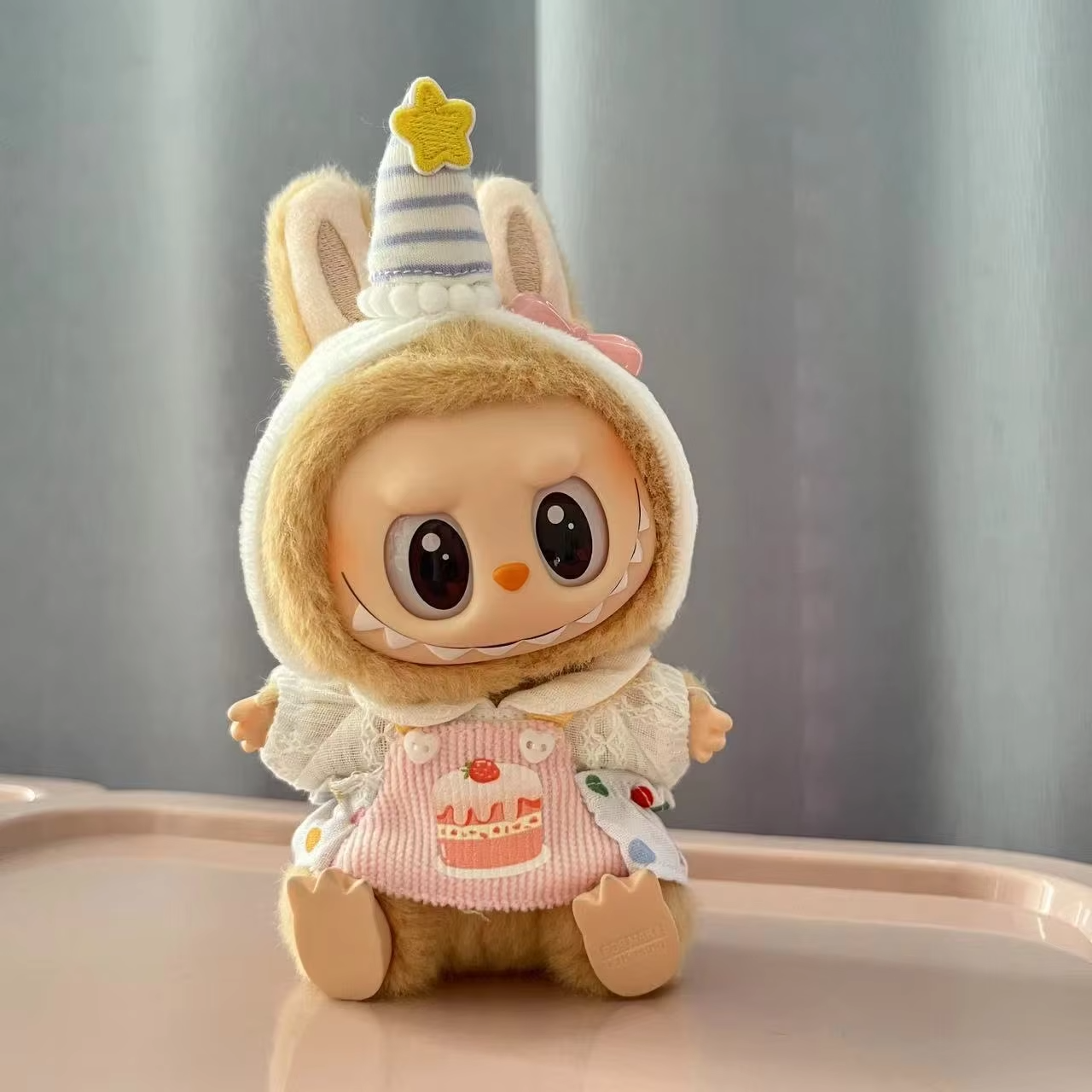 Korean K-pop Exo Labubu Idol Dolls’ 17cm Plush Clothes Outfit Accessories Set of DIY Girls’ Gifts - Image 5