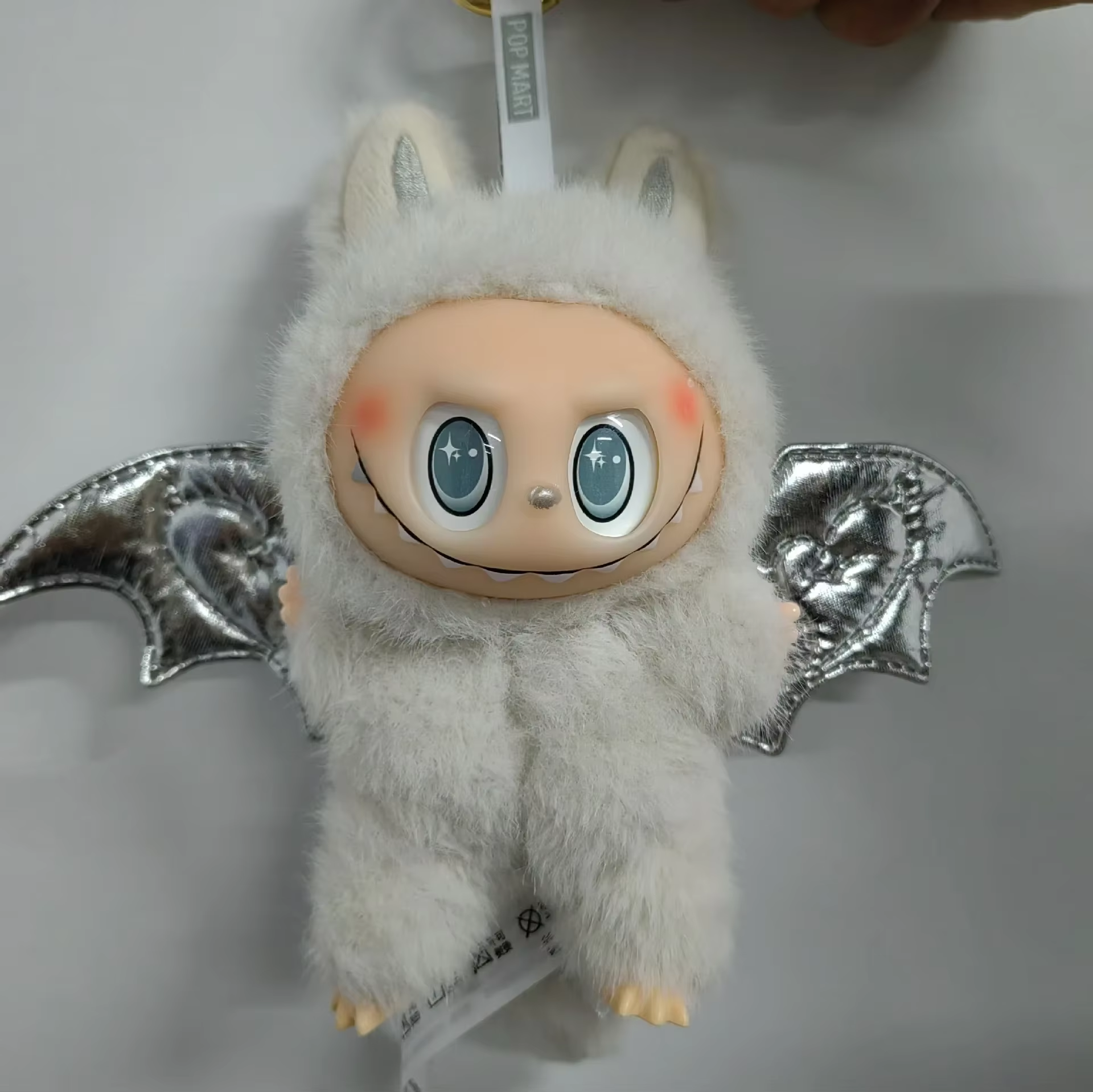 Birthday Refit for Toys: Monster Labubu Zimomo Angel Series Creative Change Doll Diy Figure Vinyl Pendant Doll Model