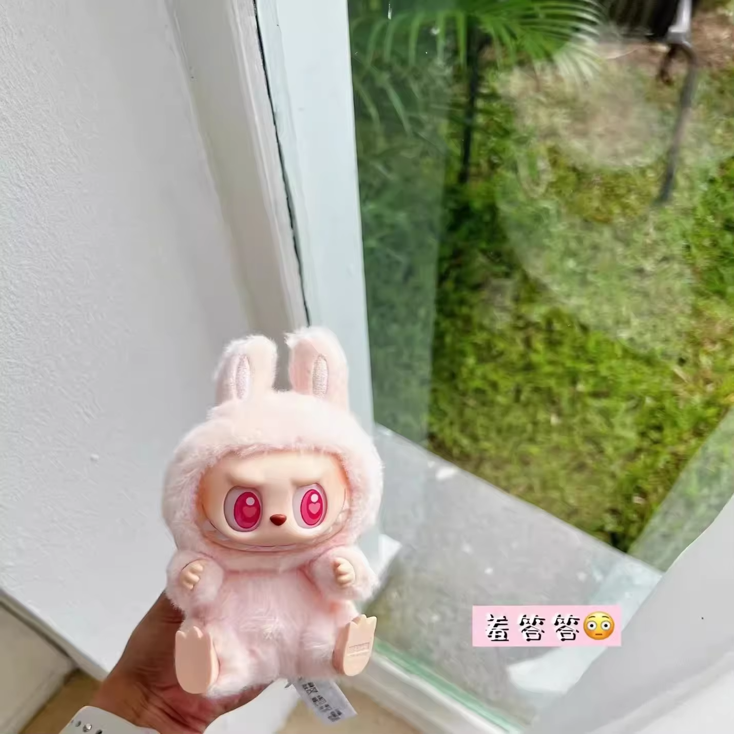 New Labubu Seat Series PVC Keychain Pendant Doll with Bag. Kawaii Birthday gift. Monster replica keychain - Image 8