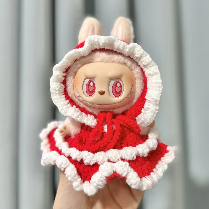 Korean Kpop Exo Labubu V1 V2 Idol Dolls' Plush Clothes Outfit Accessories for Sitting Parties Fashion Skirt Clothes Gift