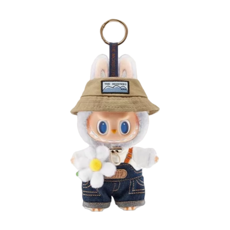 Available birthday presents include the Monsters Labubu Series Fall in Wild Doll Kid Toys Tide Play Pendant, which is the Labubu Keychain Replica in 1:1 form - Image 4