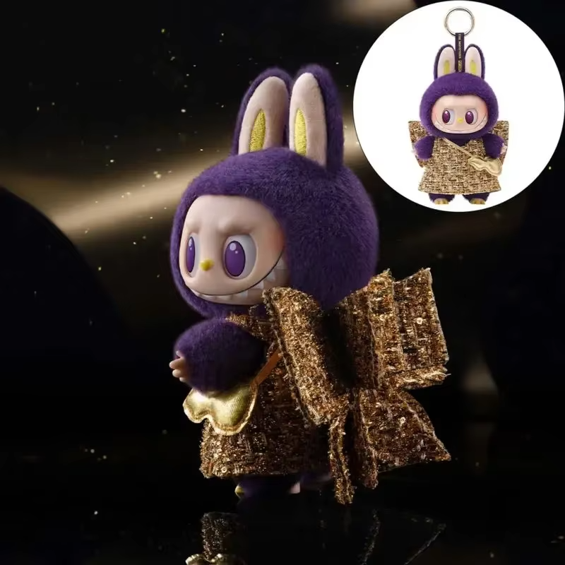 Labubu x Popmart WINGS OF FORTUNE – Vynil Plush With A 3D Blister Pack – Rh Purple