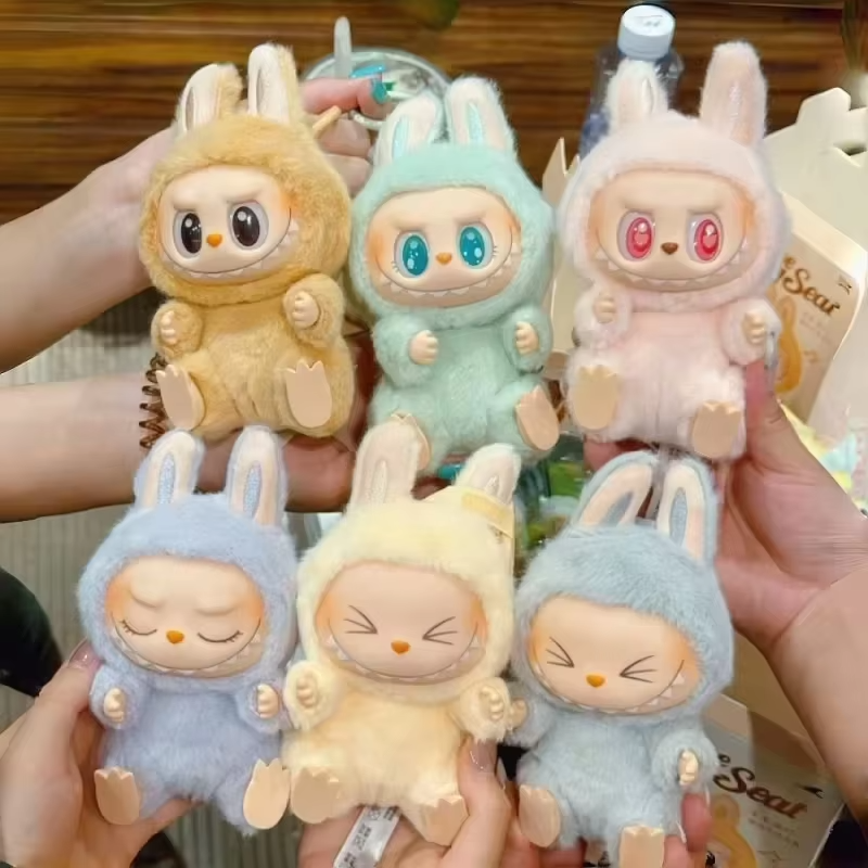 Monster Labubu: “Have a Seat” series figure Birthday Present: “Have a Seat” Vinyl Labubu Pendant Doll Toy Monster Keychain Replicas - Image 5