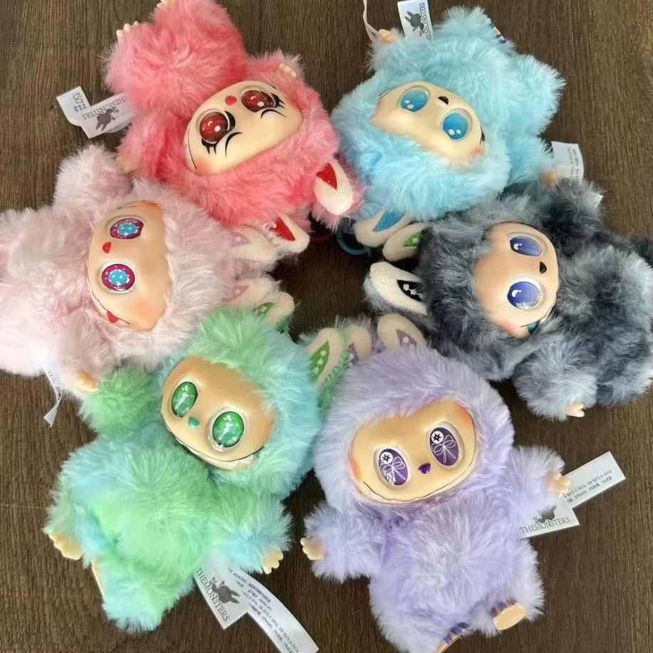 New 1:1 Labubu V3 Replica The Vinyl Plush Pendant Blind Box Face Doll Action Figure Keychain Gift from the Monsters Into Energy Series - Image 2