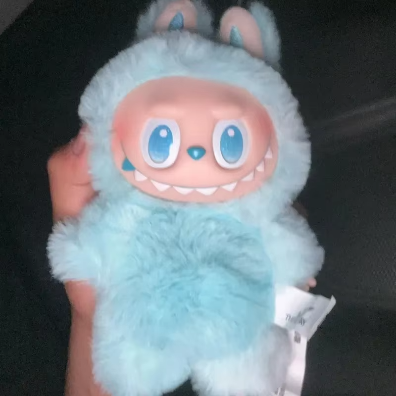 Labubu V3 Big Into Energy Blind Box Limited Edition Gift 1:1 Replica Gradient Collectible Vinyl Plush Doll Keychain - Image 4