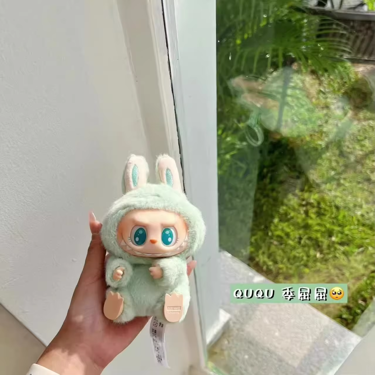 New Labubu Seat Series PVC Keychain Pendant Doll with Bag. Kawaii Birthday gift. Monster replica keychain - Image 7