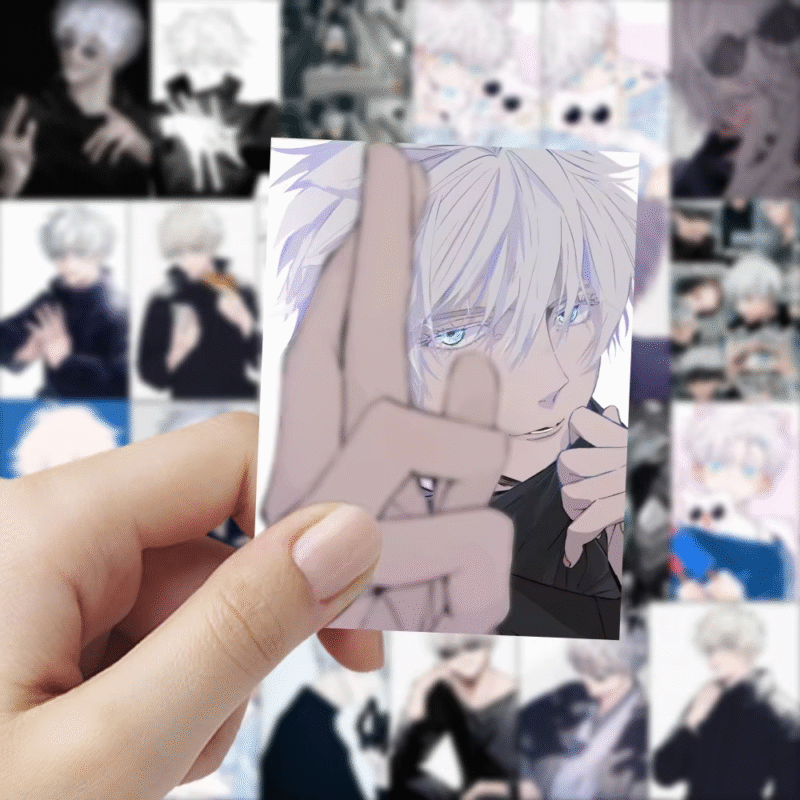 Anime Jujutsu Kaisen Stickers, Decals 10/30/60 Pieces, By Satoru Gojo: Children's Cartoon Sticker Toys For Skateboard, Laptop, Phone, Car, Motorcycle - Image 4