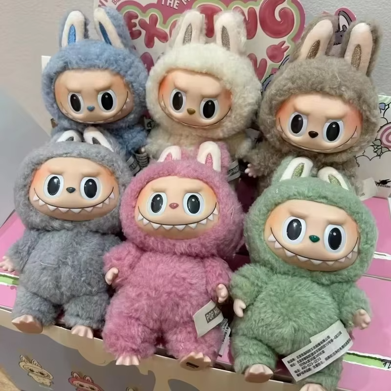 The Monsters Vinyl Face Doll Heart-Moving Birthday Present: A Labubu blind box doll figure gift comes authentically packed in the real Labubu Macaron 3.0