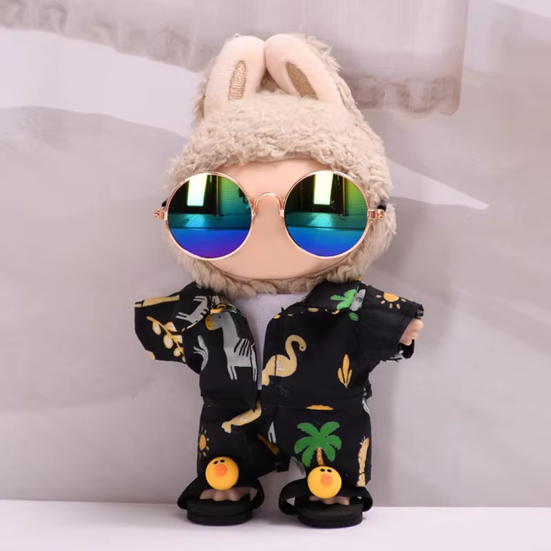 These outfits are compatible with nearly all Labubu figures from collections V1 through V3, and they belong to the curated assortment of 17cm Labubu accessories.