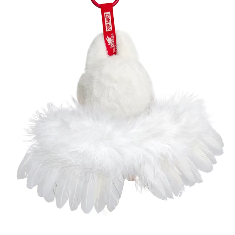Labbubu Black and White Angel Wings 2025 Outfits for Kids’ Handmade Action Toy Figures and Labubu Macaron Dolls - Image 6