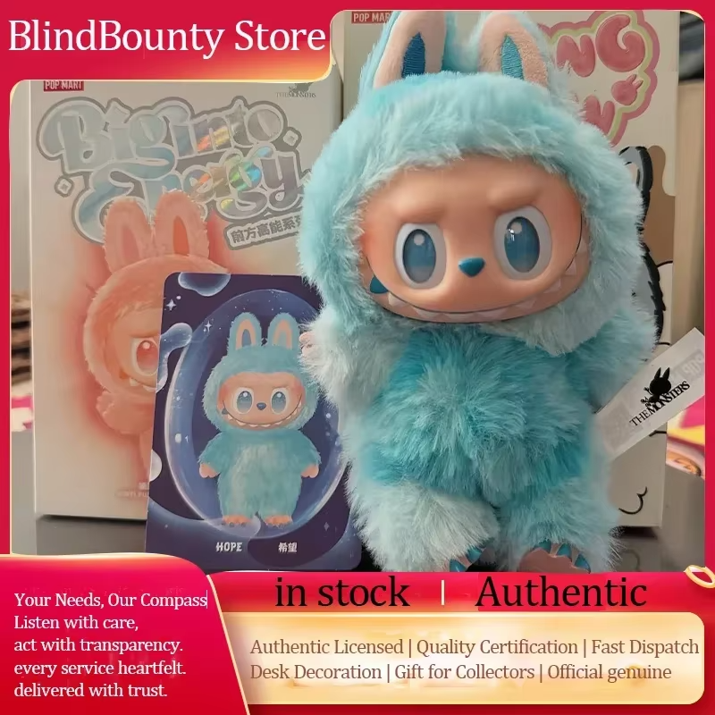 Kid Toys Keychain Action Figures Gift - Labubu The Monsters V3 Series Mystery Box Face Anime Figure Mystery Surprise Box