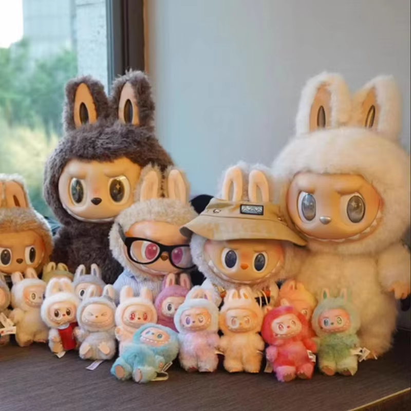 The Monsters Big Into Energy series features new and original designs with the release of their keychain toys. Labubu V1, V2, and V3 are offered as blind box vinyl plush doll pendant figures