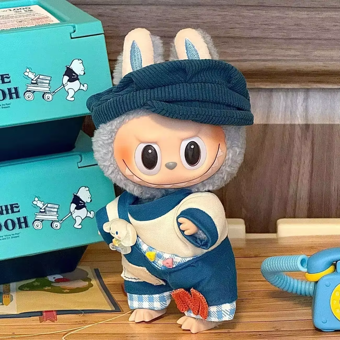 The Little Vinyl Doll Labubu V1 V3 DIY ClothesDress Only—just the wardrobes, no doll included - Image 3