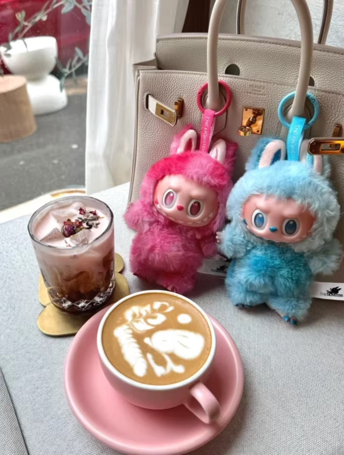 Authentic POP MART LABUBU High Energy Series Surprise Gift: 1 2 3 Gen Blind Box PVC Plush Doll Keychain - Image 3