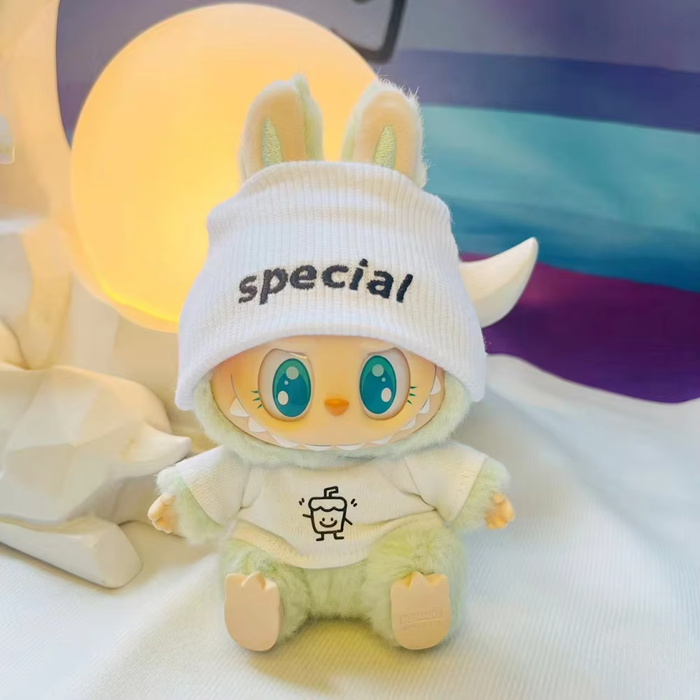 These Kpop EXO inspired outfits find function in sitting parties and displays, and are also cute. 17cm miniature stylish outfits for your Labubu I and II Idol Dolls will add character and charm to your growing collection - Image 2