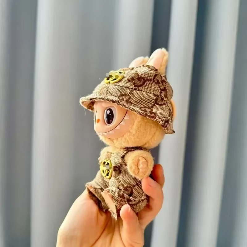 Fashion Overalls for Dolls, as well as V1 and V2 doll accessories, designer labubu clothes, and 15/17cm doll toys. - Image 4