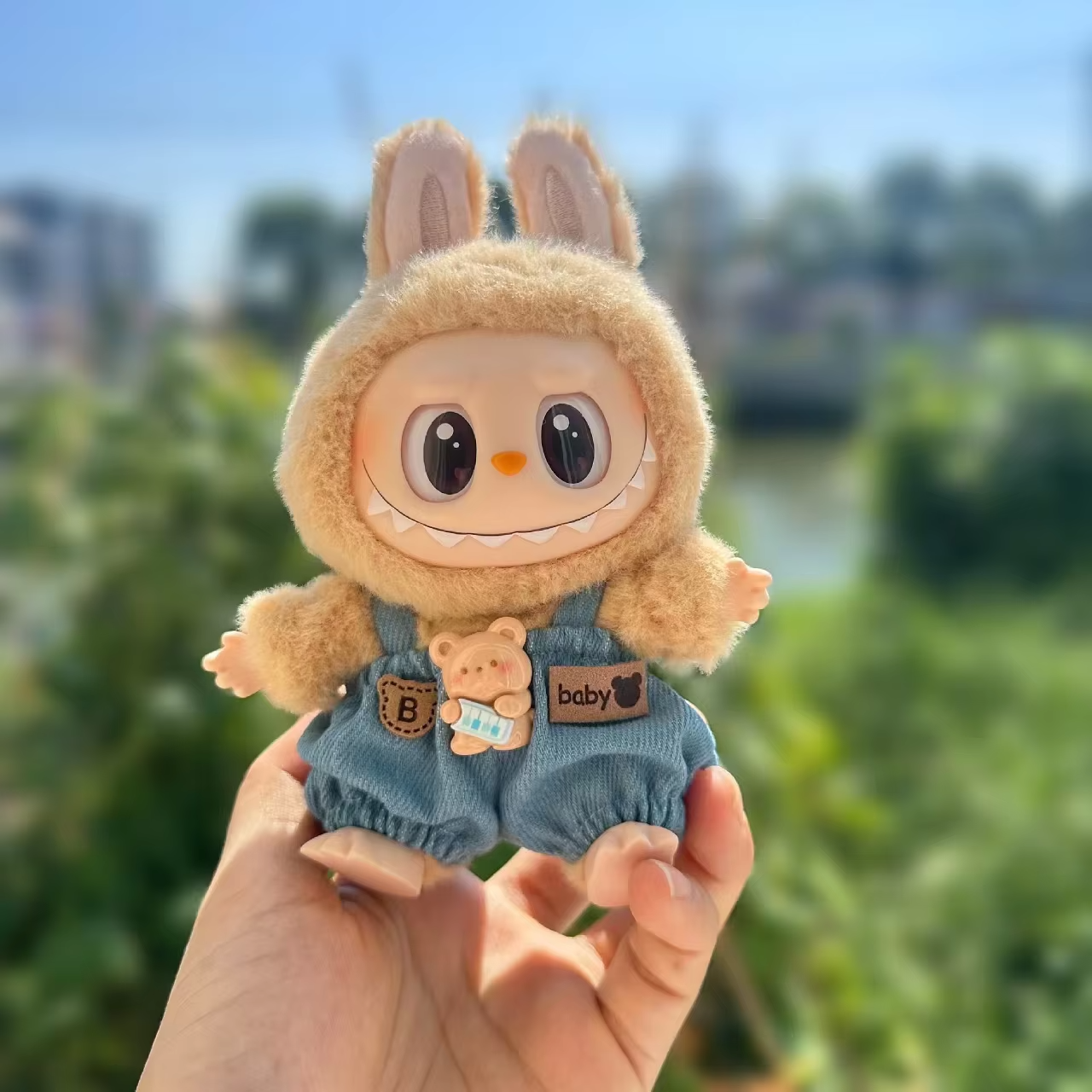 Outfit Accessories for Korea Kpop Exo Mini Plush Dolls 17cm Labubu I II Idol Dolls Sitting Party - Image 2
