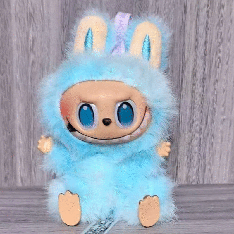 Keyholder, Animated Characters, Vinyl Base Toy, Surprise Box, Labubu The Monsters V3 Sitting Series Blind Plush Box. - Image 5