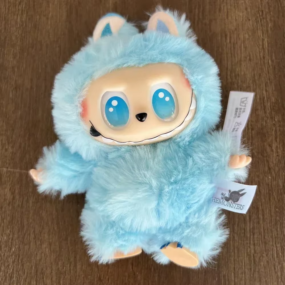 New 1:1 Labubu V3 Replica The Vinyl Plush Pendant Blind Box Face Doll Action Figure Keychain Gift from the Monsters Into Energy Series