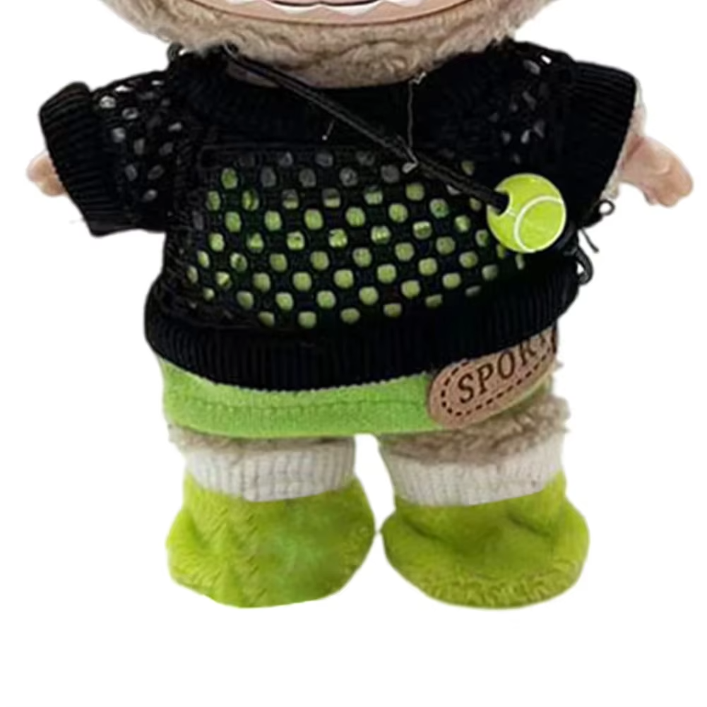 The collection is crafted from soft, blooming cottons and wool blends, lovingly sized just for 17cm Labubu dolls