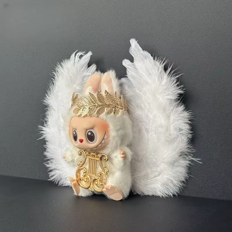 Second Generation Sweet Macaron-Line Outfit for Little Sitting Labubu Friends: Labubu Official Wings Ensemble - Image 6