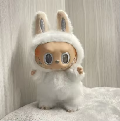 The Kawaii Figure Face Doll Keychain, Monster Big Into Energy Series Vinyl Pendant Blind Box, and New Real Labubu V3 Birthday Gift - Image 5