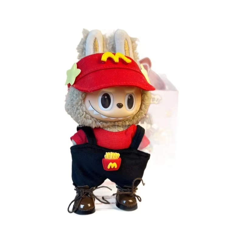 Winter Outfits of Kpop Exo Labubu Idol Clothes for 17cm Mini Plush Dolls Gift - Image 5