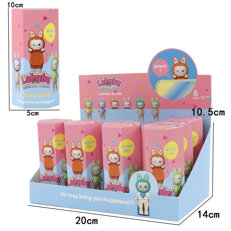 The labubu blind Box Series unleashes The Monsters Heart-Moving Macaron Doll - Image 5