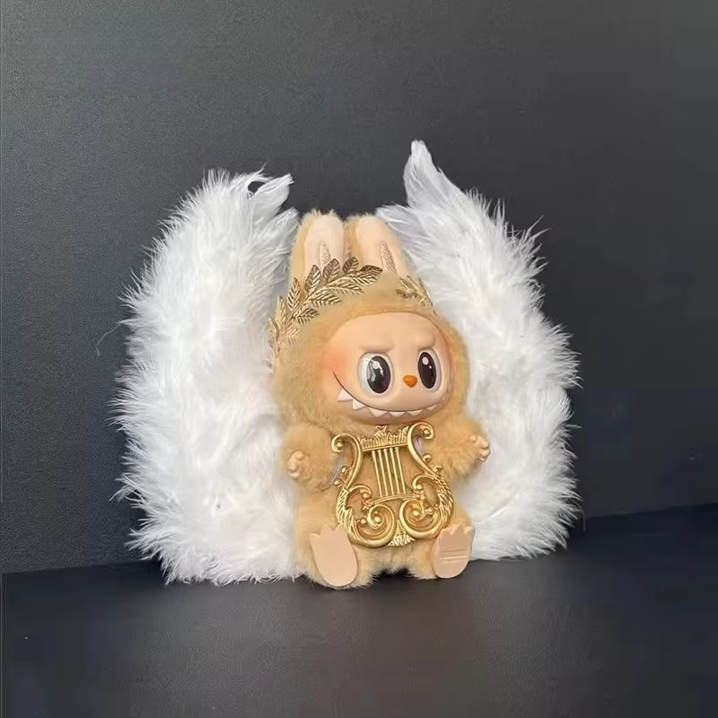 Second Generation Sweet Macaron-Line Outfit for Little Sitting Labubu Friends: Labubu Official Wings Ensemble - Image 4