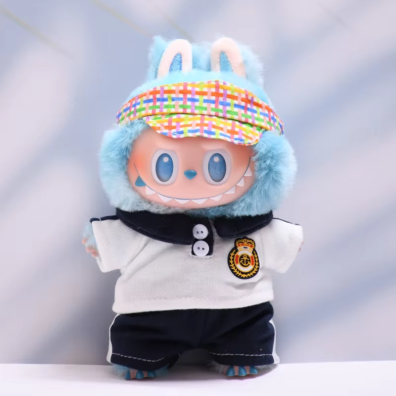 The matching Monster outfit Accessory Set shines as an inspired graduation surprise for youngsters, lacing the Labubu 15–17-centimeter collectible with understated flair - Image 3
