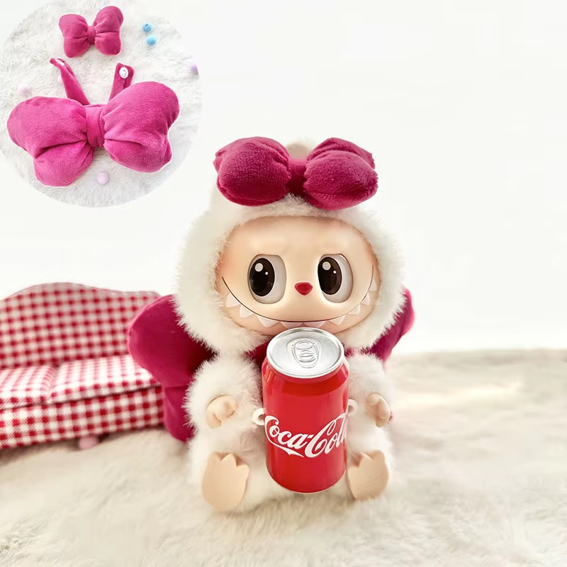 Now the Labubu 17cm Clothes II Sitting Party Idol Dolls bring life to the desk - Image 5