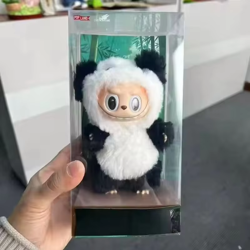Received: Exquisite 17cm Labubu Panda Mentor Series Blind Box Vinyl Doll Keychain. Gifted: Trendy Ornament Keychain of Superior Quality - Image 4