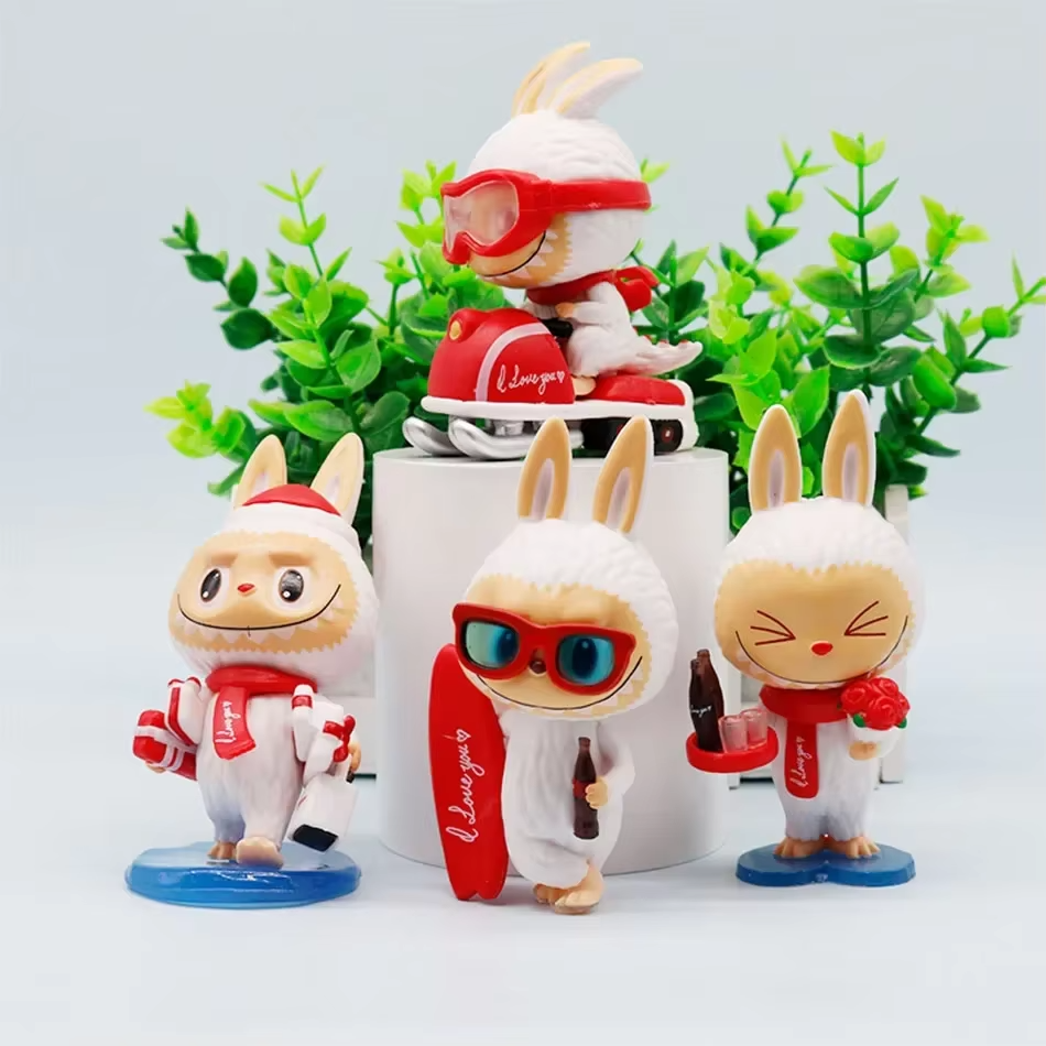 As part of your Christmas gifts, you will receive The Monsters Cola series in a warm labubu mystery box, labubu toy figures, and desktop ornaments and peripherals. - Image 4